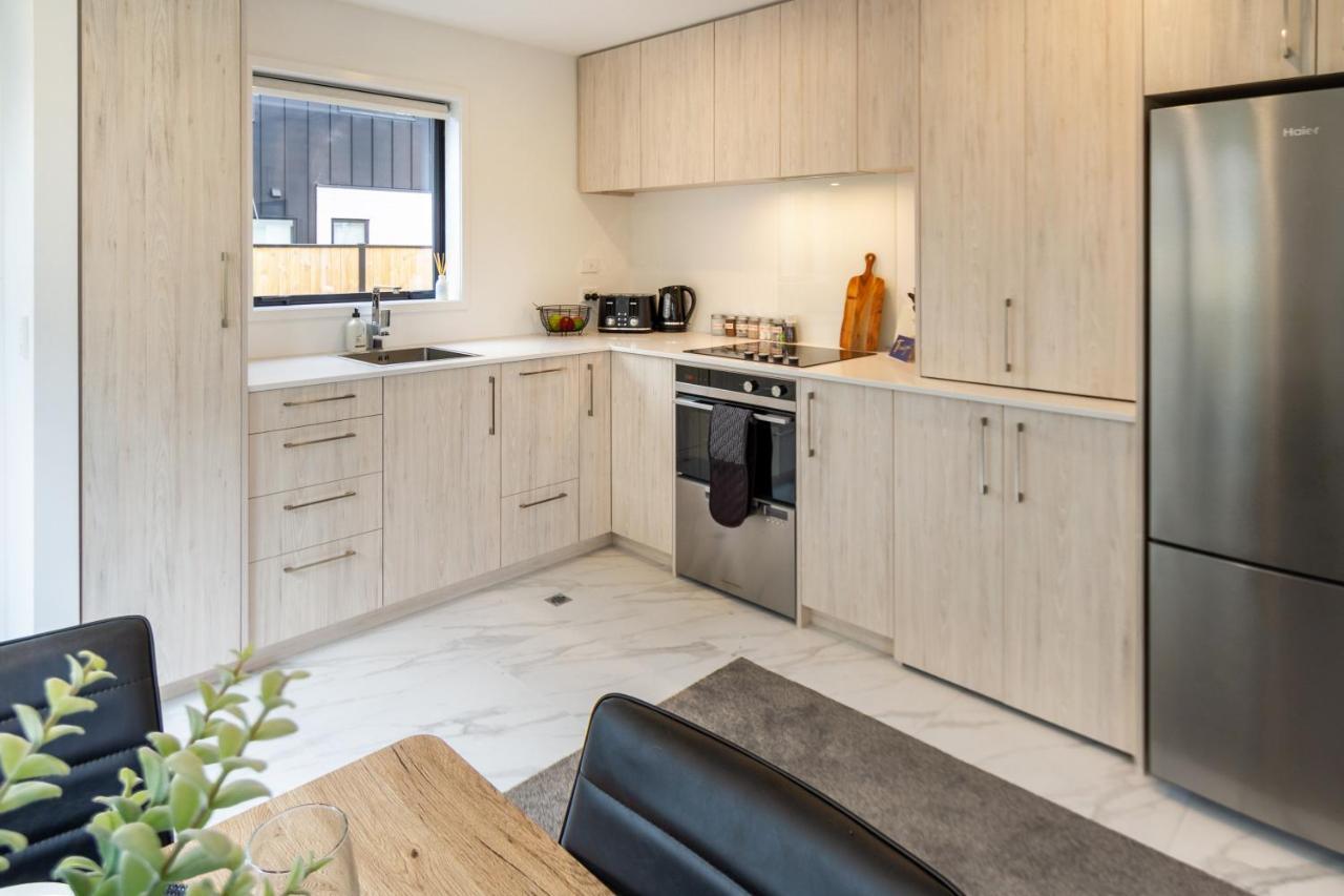 Peaceful Park View Townhouse 2 Bed W/Carpark Apartamento Christchurch Exterior foto