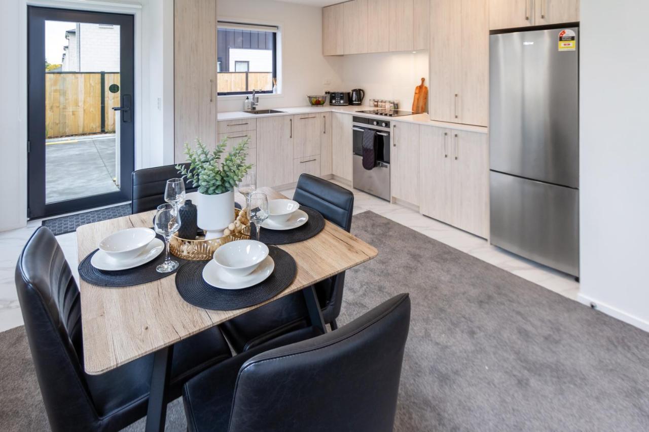 Peaceful Park View Townhouse 2 Bed W/Carpark Apartamento Christchurch Exterior foto